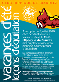 le&ccedil;ons &eacute;t&eacute; 2010